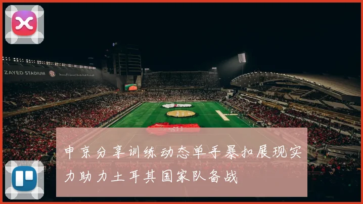 申京分享训练动态单手暴扣展现实力助力土耳其国家队备战